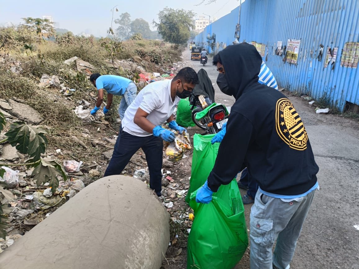 Clening on 20 ft Rd, Manjari 04-12-2025 2